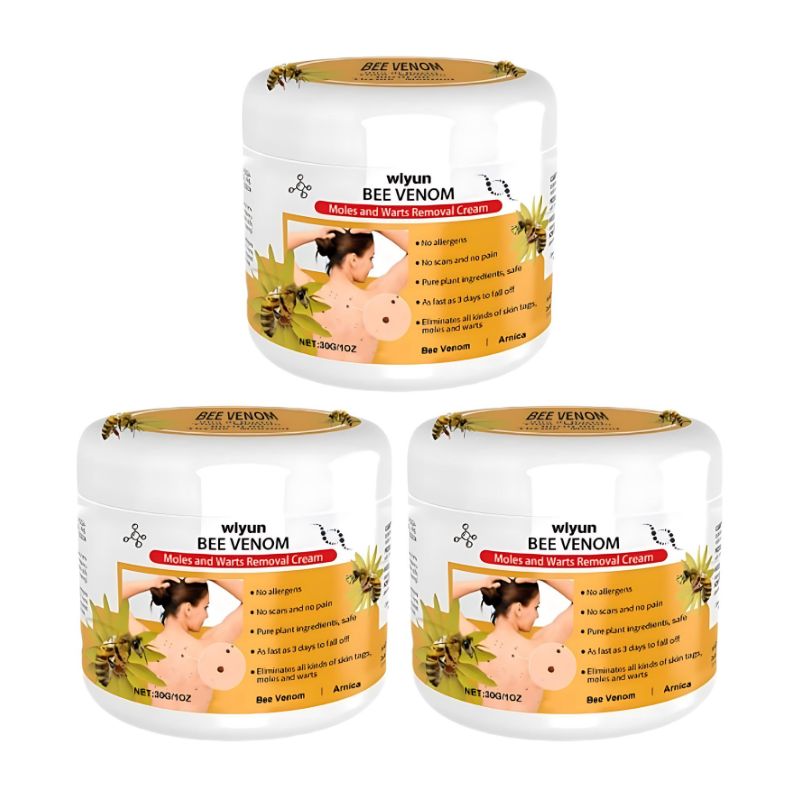 Warzenentfernungscreme mit Bienengift