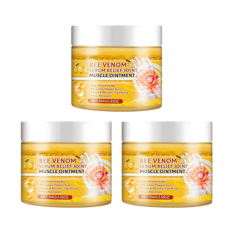 BeeRelief™ Schmerzstillende Creme mit Bienengift