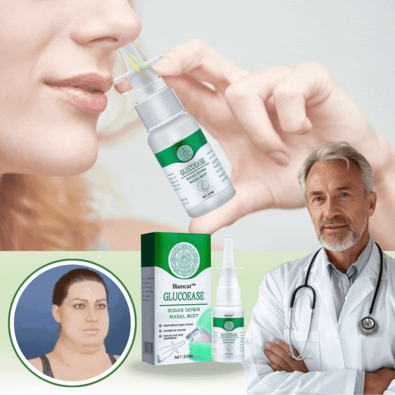 GlukoseFit™ Zucker-Reduzierendes Nasenspray | Schnell wirkende Blutzuckerkontrolle mit einem einfachen Spray!