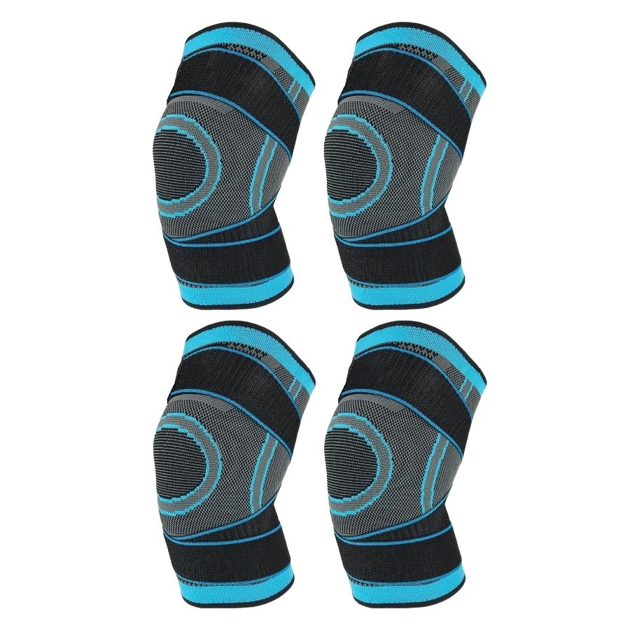 4 x Knie-Kompressionsmanschetten