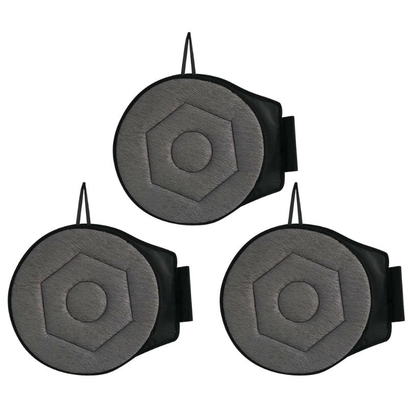 3 x 360° Drehkissen