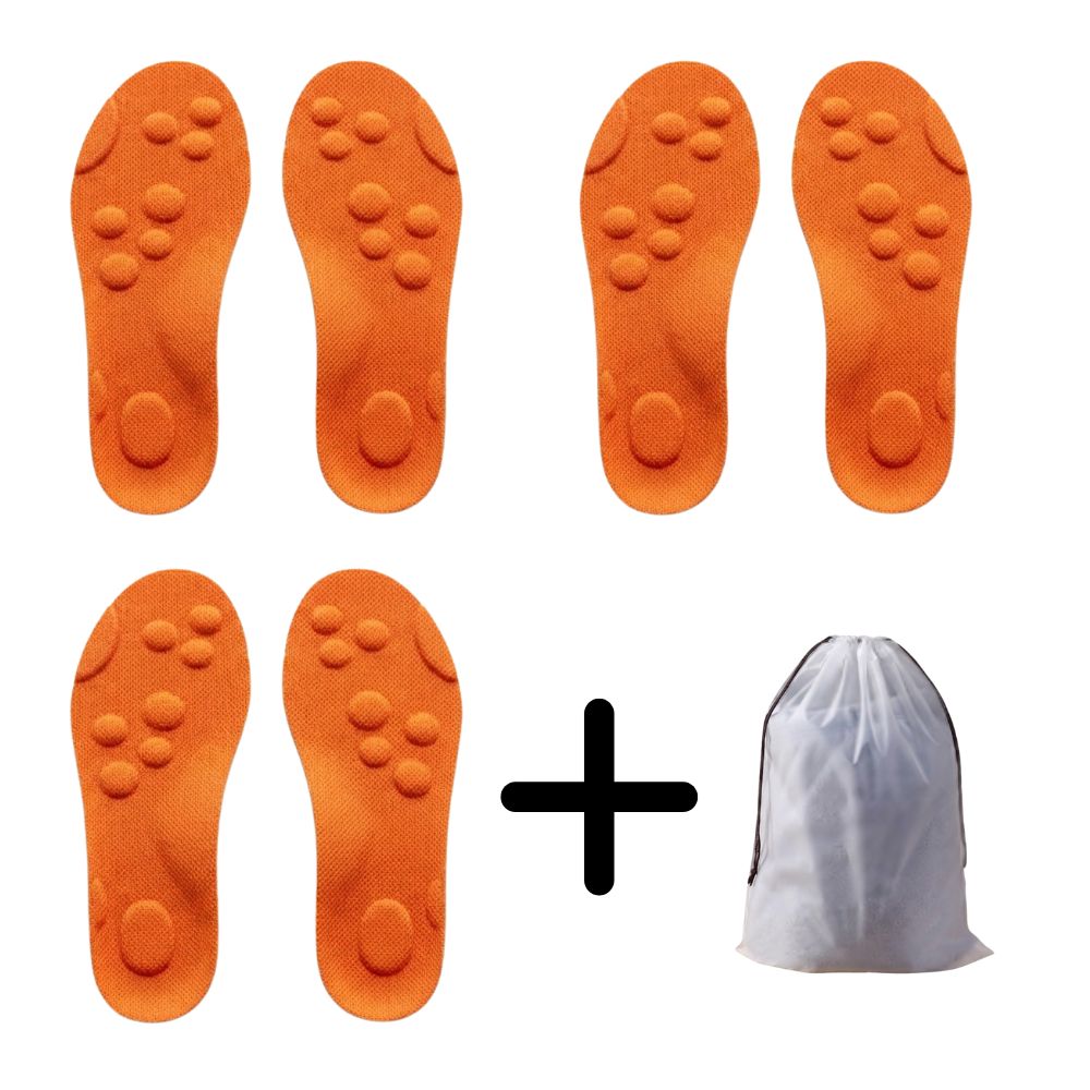 3x FootEase™ + Wasserdichte Schuh-Tasche