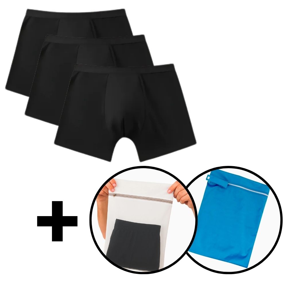 3x DryGuard™ +  Waschschutzbeutel + Wasserdichte Transporttasche