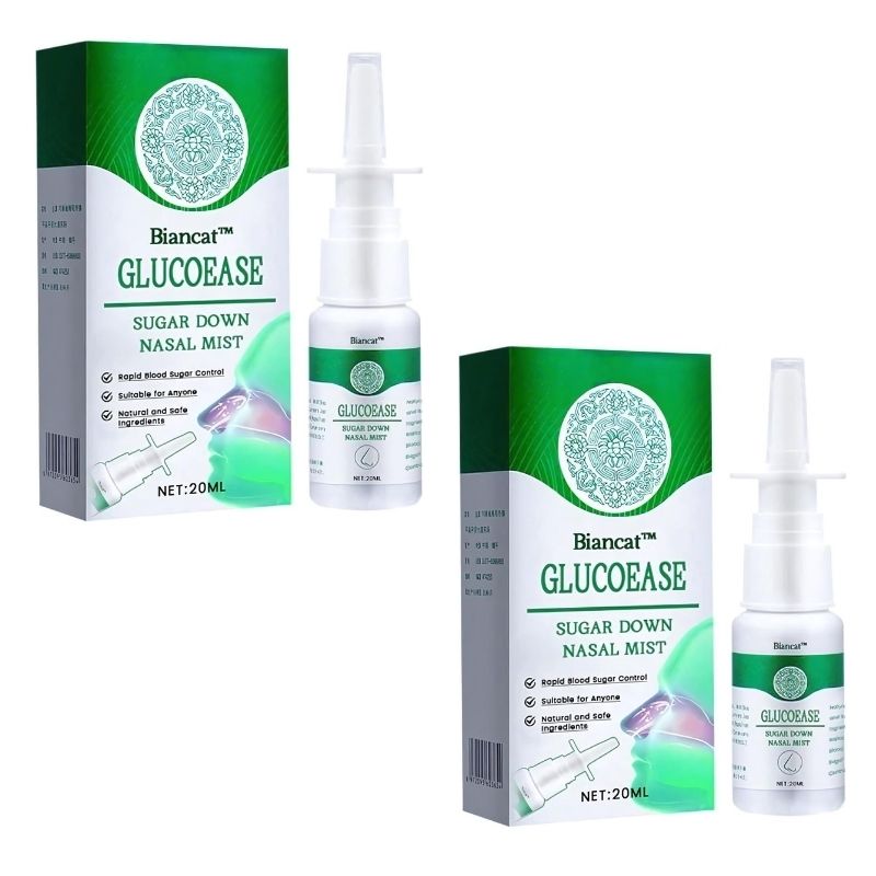 GlukoseFit™ Zucker-Reduzierendes Nasenspray | Schnell wirkende Blutzuckerkontrolle mit einem einfachen Spray!