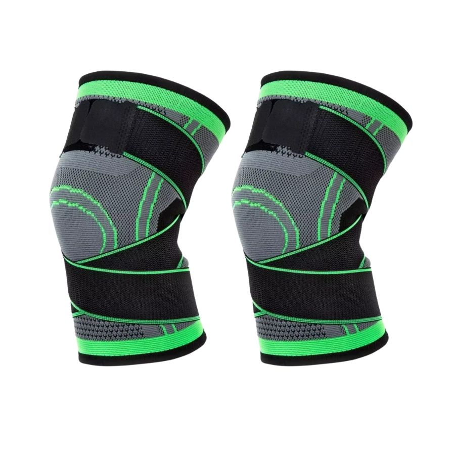 2 x Knie-Kompressionsmanschetten