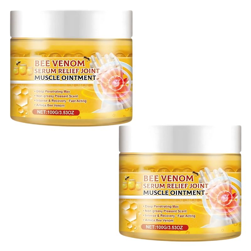 BeeRelief™ Schmerzstillende Creme mit Bienengift