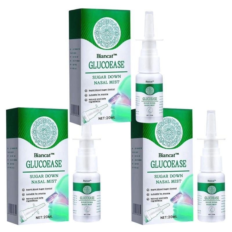 GlukoseFit™ Zucker-Reduzierendes Nasenspray | Schnell wirkende Blutzuckerkontrolle mit einem einfachen Spray!