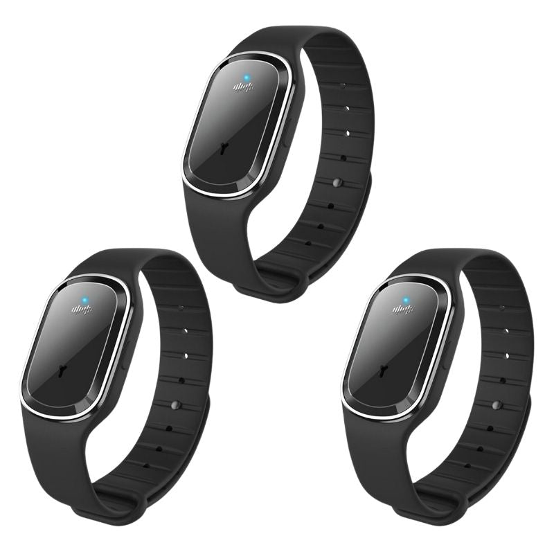 3x Ultraschallarmband