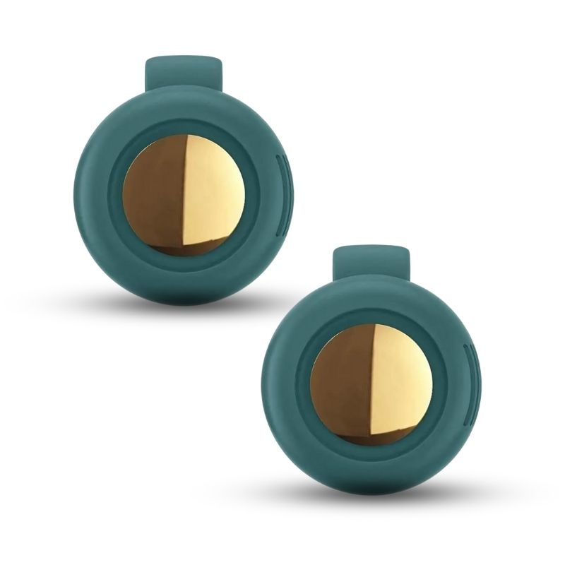 2x Clip-Taillen- und Halsventilator