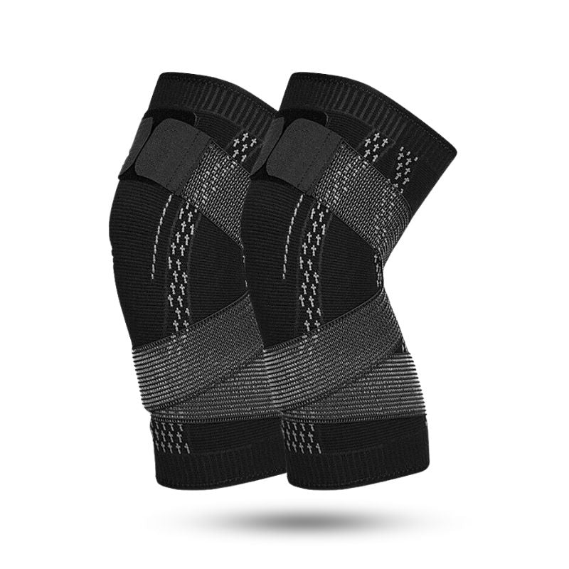 2x Knie-Kompressionsbandage