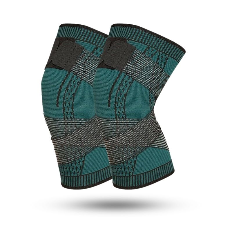 2x Knie-Kompressionsbandage