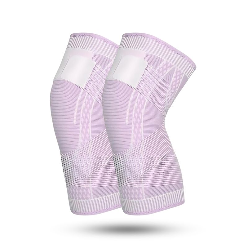 2x Knie-Kompressionsbandage