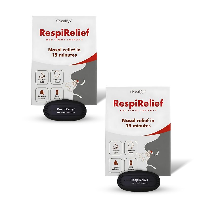 Rotlicht-Nasentherapie