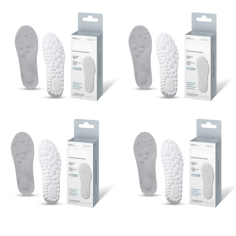 4x Heal 4D Stützende Einlegesohlen
