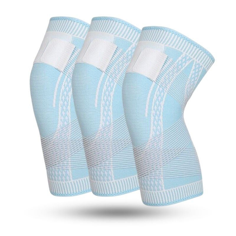 3x Knie-Kompressionsbandage