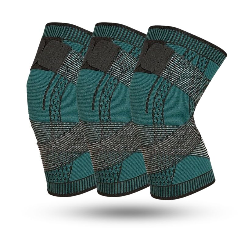 3x Knie-Kompressionsbandage